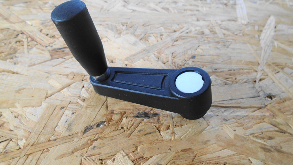 Inca 53.025.087SQ cranked Handle for 343.190 for winding the thicknesser table, Expert 500 bandsaw belt tensioning