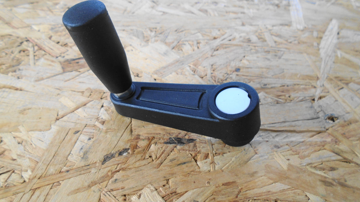 Inca 53.025.087SQ cranked Handle for 343.190 for winding the thicknesser table, Expert 500 bandsaw belt tensioning