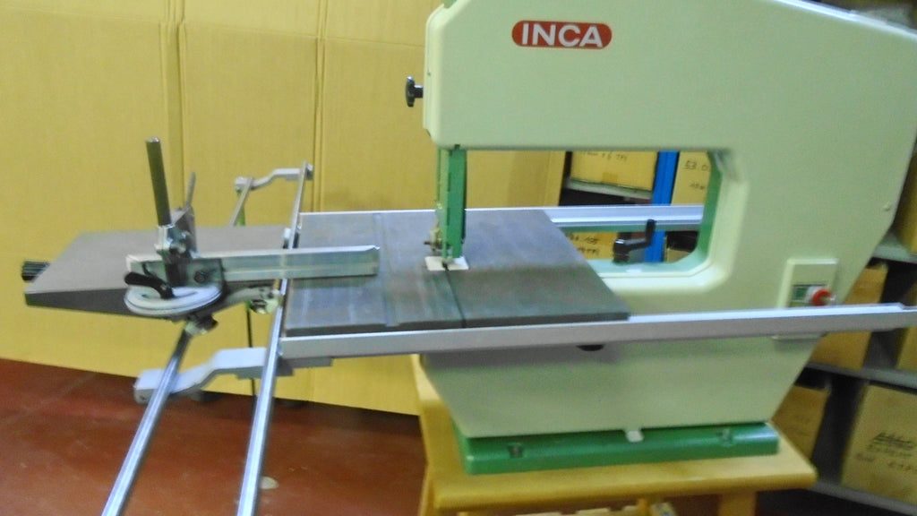 Inca Expert 500 bandsaw 220/230v with sliding table refurbished Very RARE
