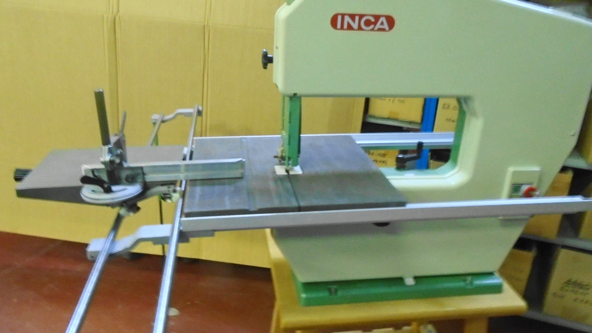 Inca Expert 500 bandsaw 220/230v with sliding table refurbished Very RARE