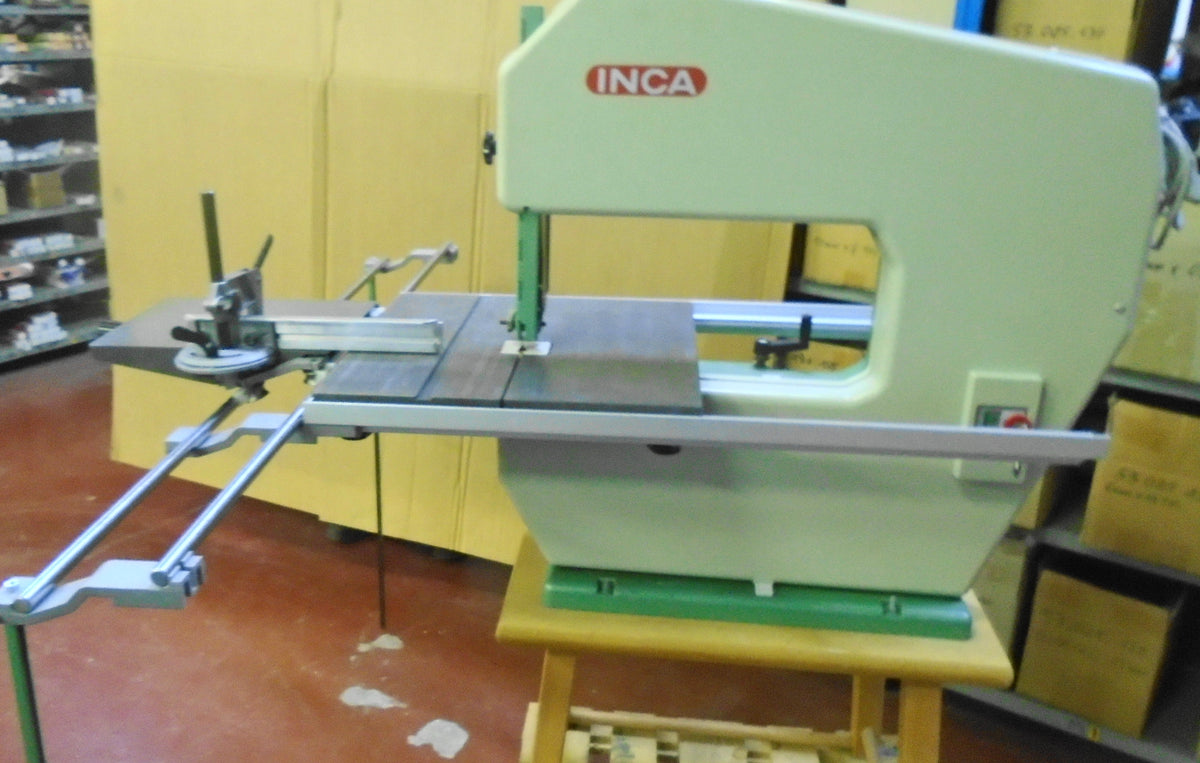 Inca Expert 500 bandsaw 220/230v with sliding table refurbished Very RARE