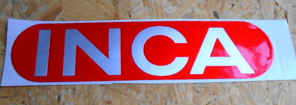 Inca 54.025.080 INCA sign label for Expert 500
