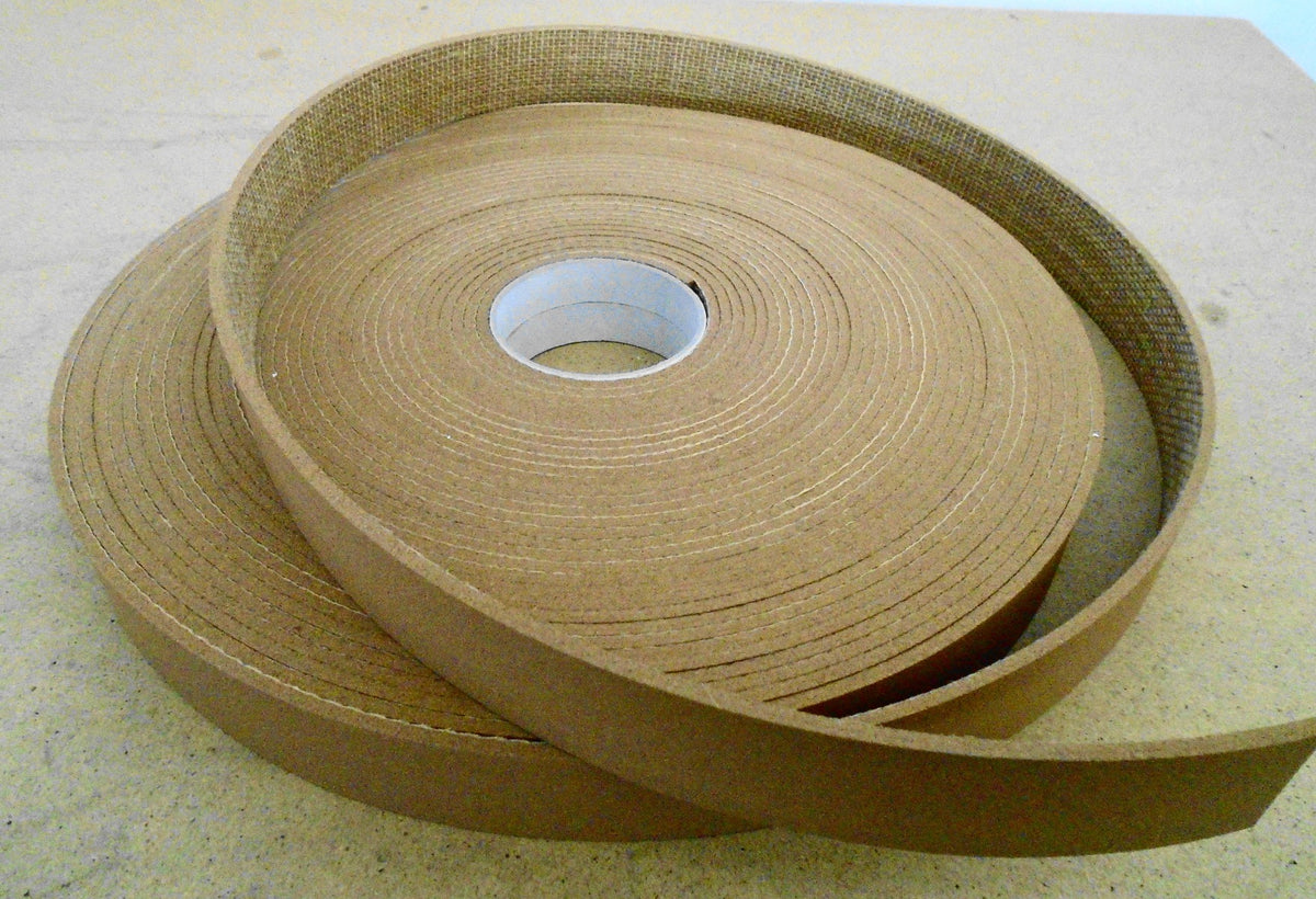 Cork tyre for bandsaw wheels, 5mm thick sold per meter