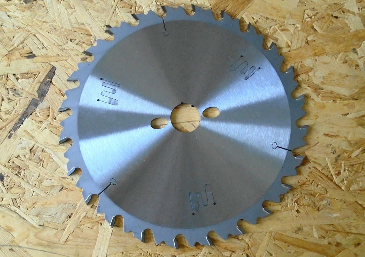 Inca 54.018.138 TCT BLADE 250MM 10 inch x 24 teeth anti kickback, ideal for ripping Made in France
