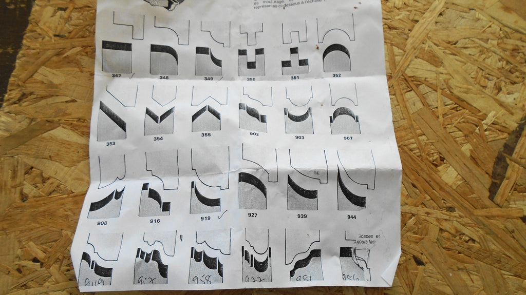 inca 54.174.902 knives for moulding block