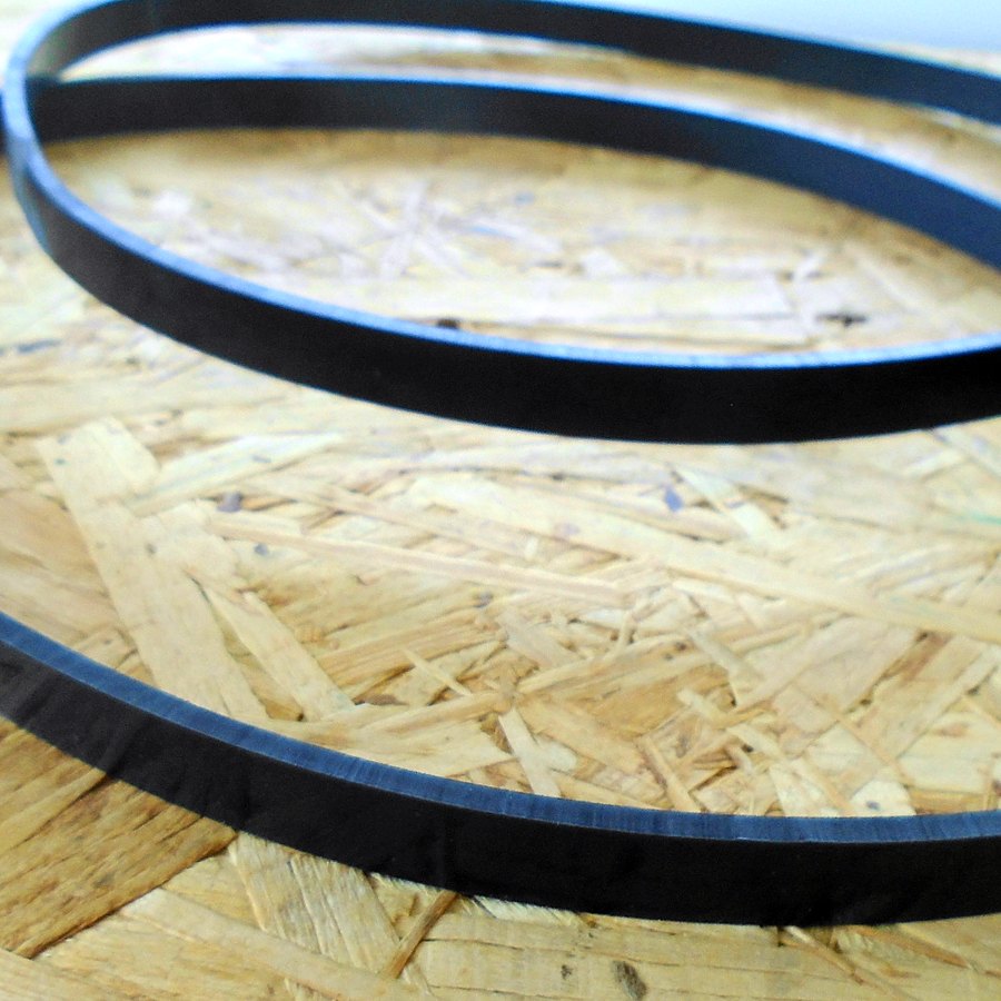 Polyurethane bandsaw tyres